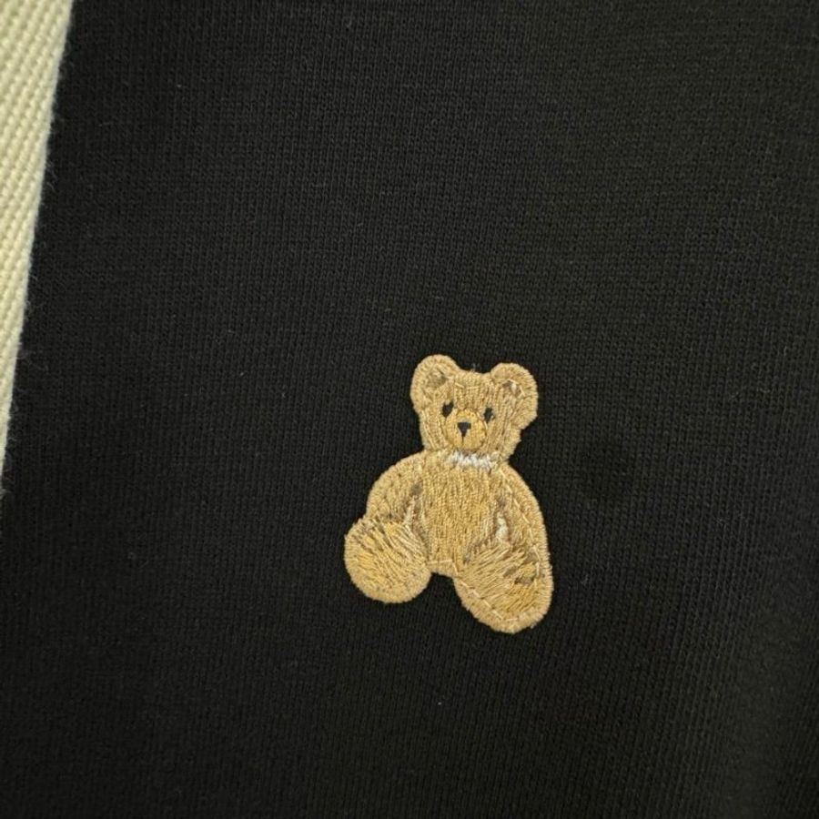 🌿春季限時降價🌿Palm Angels 男款Bear in Mind 小熊刺繡連帽外套/上衣 黑色 XS/M/L(購買請訊息告知需要尺寸)-3