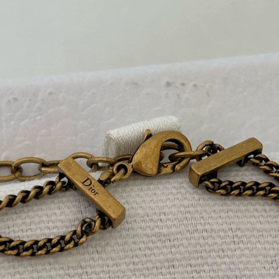 DIOR choher復古項鍊 配件盒子 很新-3