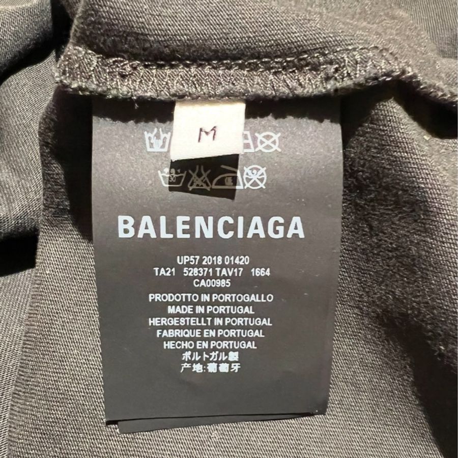 巴黎世家 Balenciaga Ego tee — 仿舊色T-shirt-5