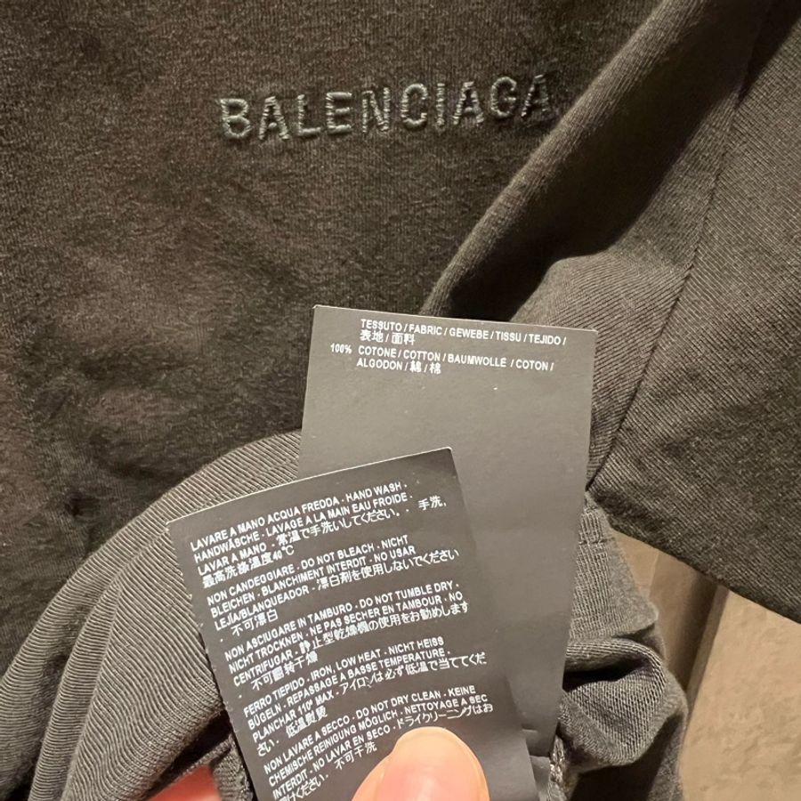 巴黎世家 Balenciaga Ego tee — 仿舊色T-shirt-6