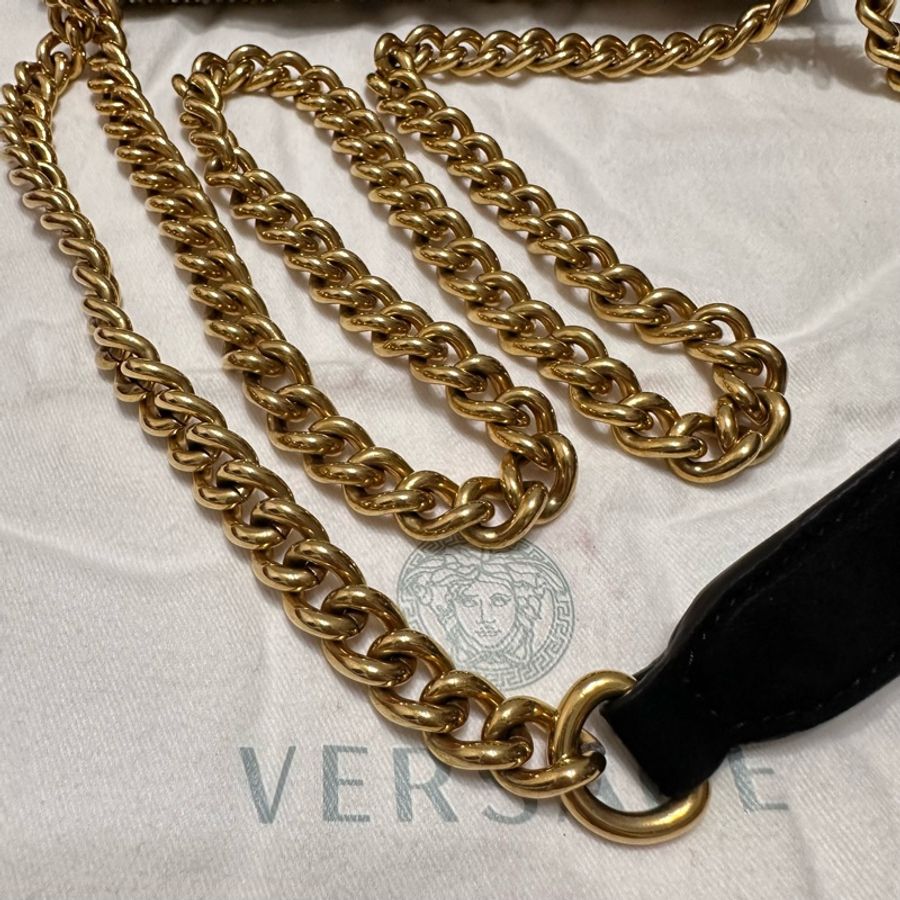 Versace Palazzo 美杜莎水鑽鏈條包-31