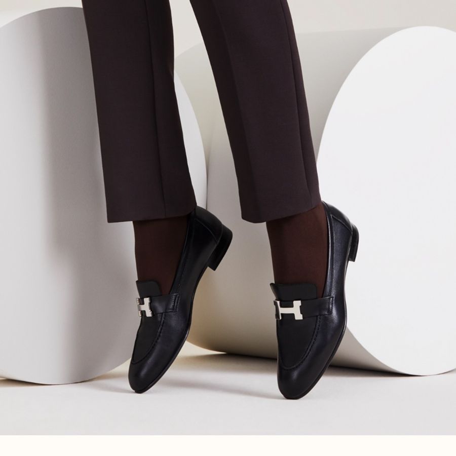 全新 Hermes Paris 樂福鞋)-5