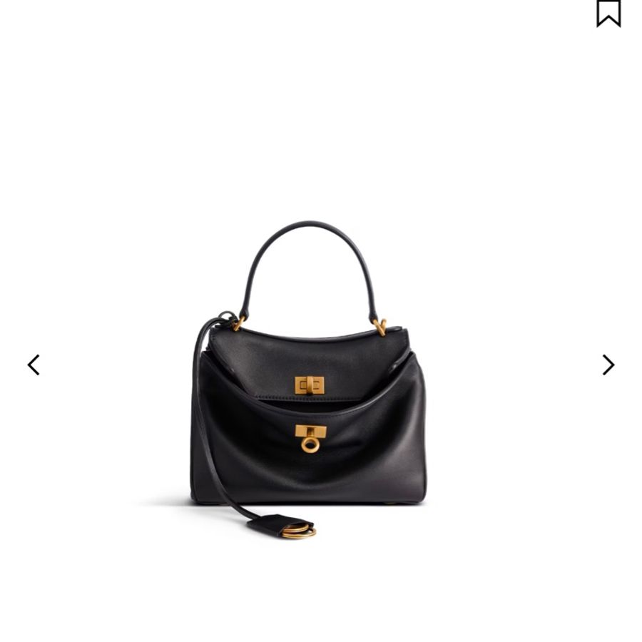Balenciaga rodeo mini 黑金-0