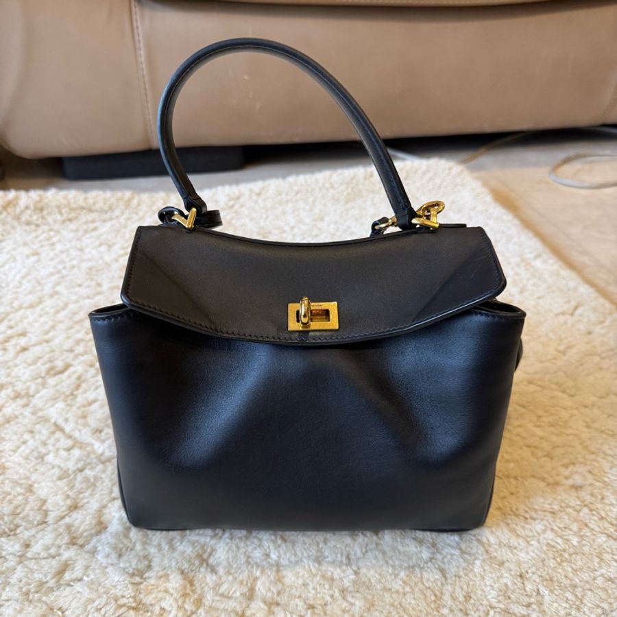 Balenciaga rodeo mini 黑金-8