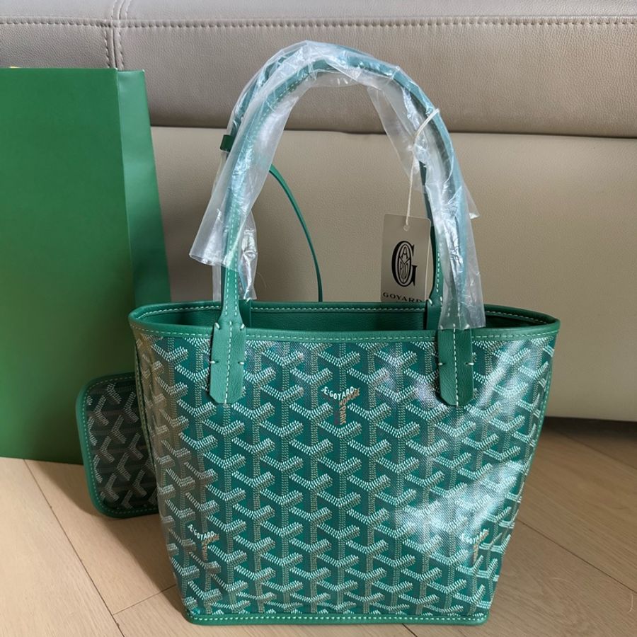 Goyard Anjou Mini (Green)-6