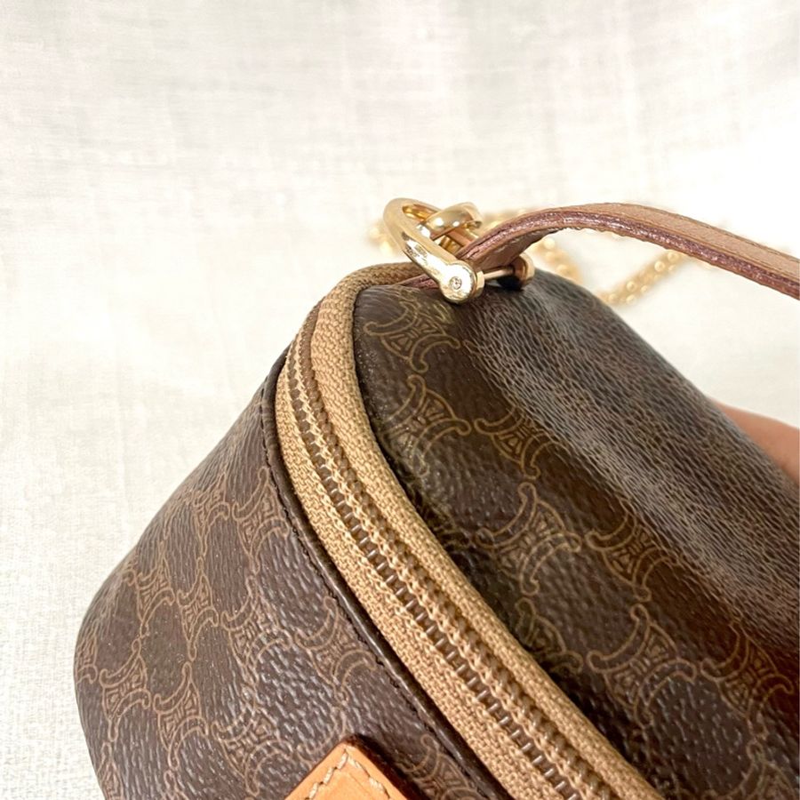 ✨ Celine 經典凱旋門老花迷你化妝小盒子-17