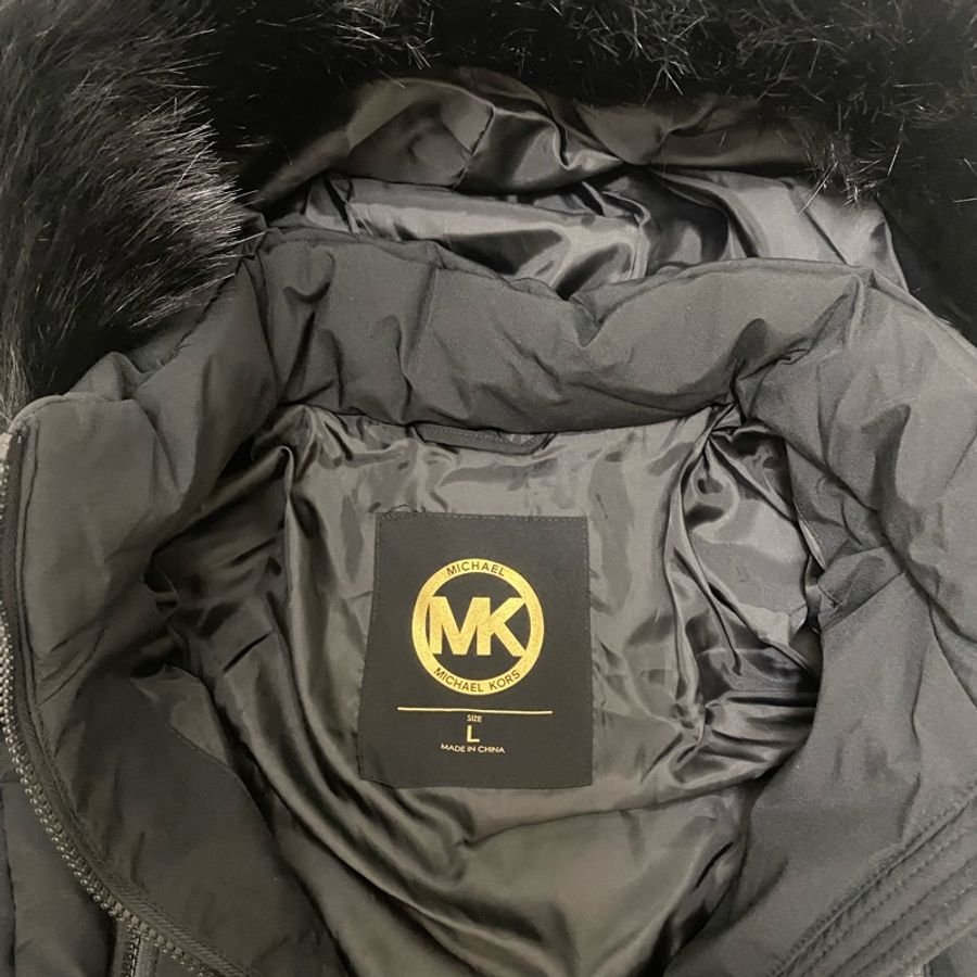 MICHAEL KORS 外套 黑色 全新 L號-9