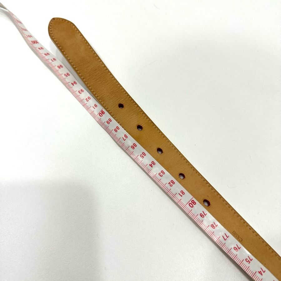 Louis Vuitton 路易威登 LV 牛皮 白三彩 腰帶 皮帶-16