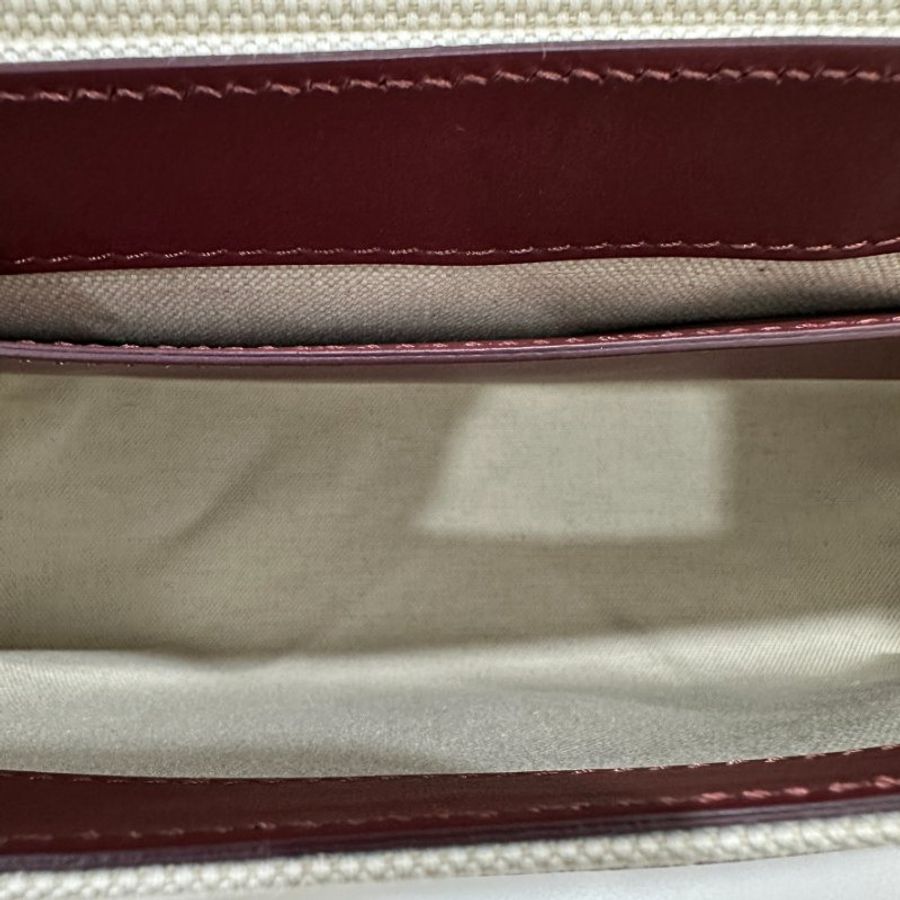 Burberry Horseferry 帆布翻蓋斜背包-11