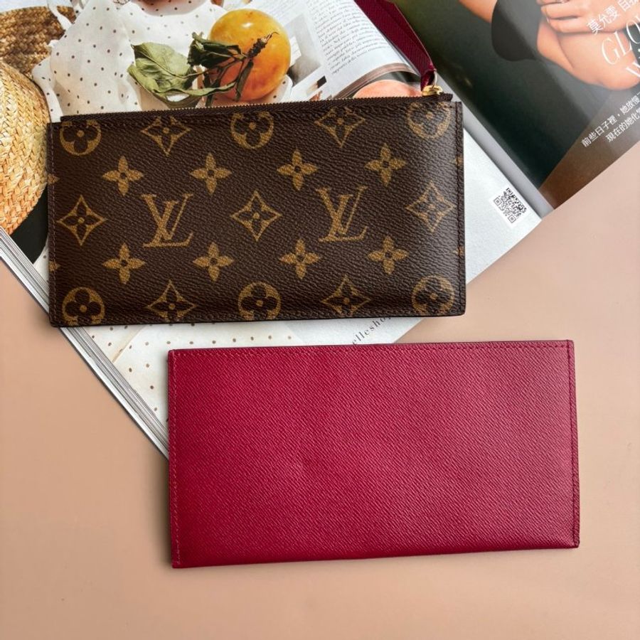 ::LOUIS VUITTON:: LV M61276 Pochette Félicie花紋金釦WOC三合一鏈包-16