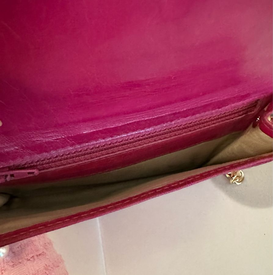 (MYMluxurybag) Chanel WOC 14.5cm 小巧 魚子醬皮包 長錢包 肩背包 斜背包-19