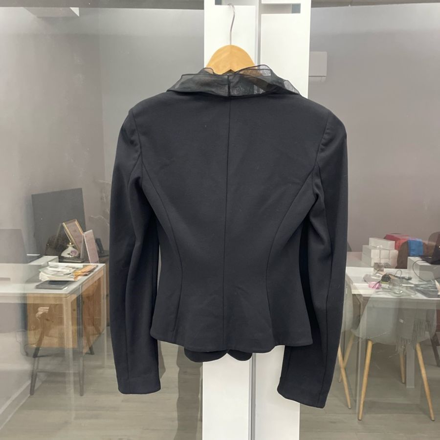 Armani 修身薄外套(彈性布料)-6