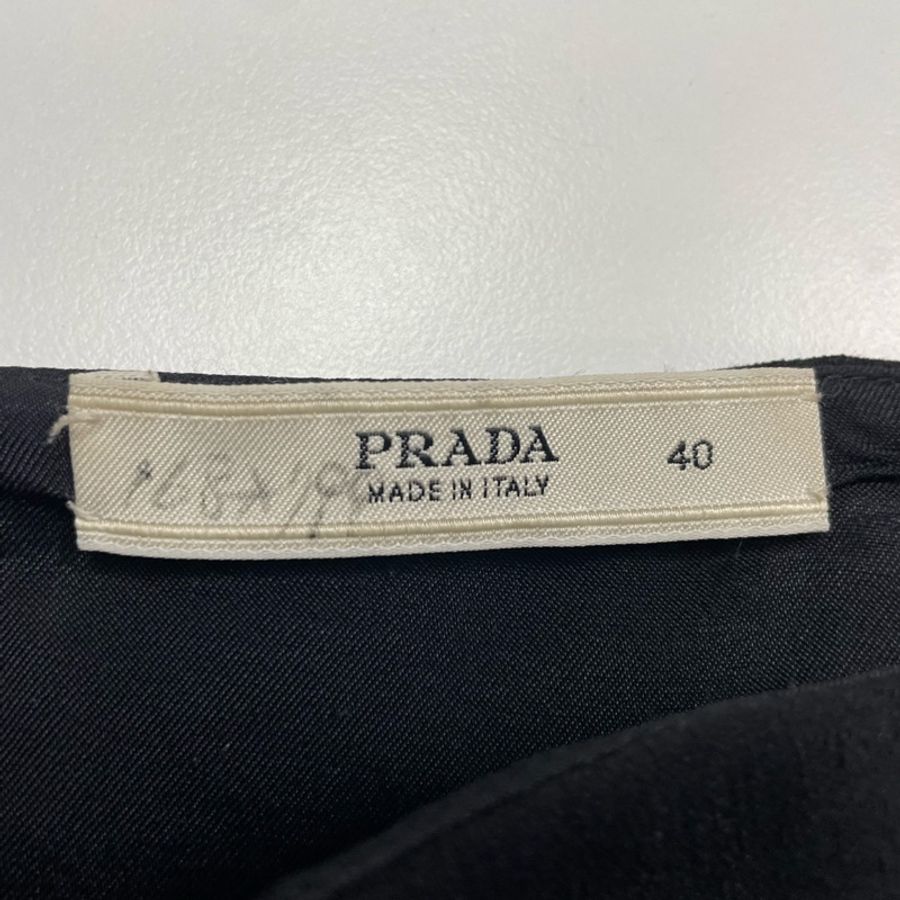 Prada 黑色窄裙-9