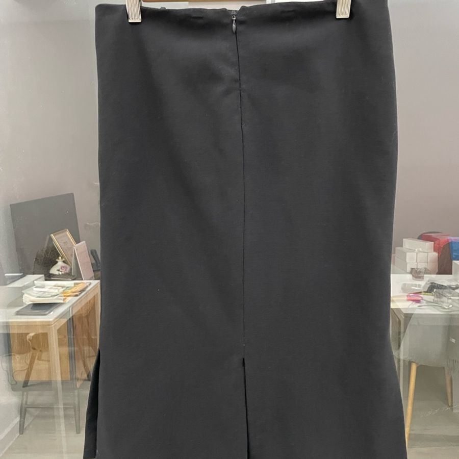 Prada 黑色窄裙-10