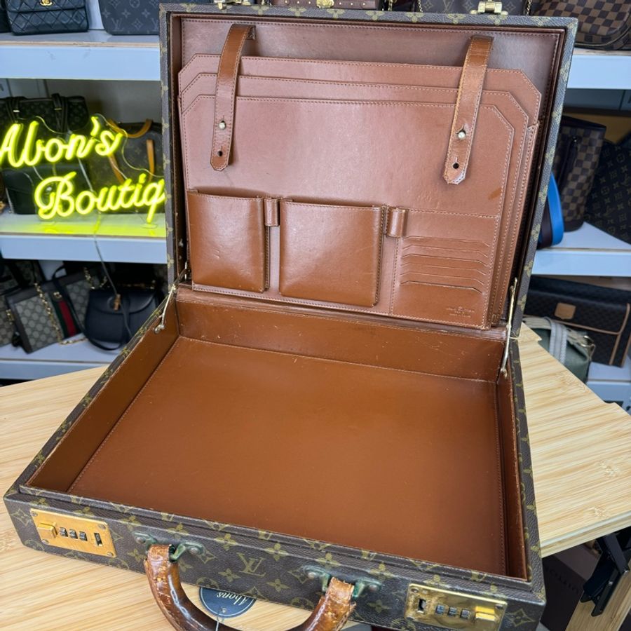 Louis Vuitton 老花硬盒古董行李箱🤎🎶絕對珍藏-1
