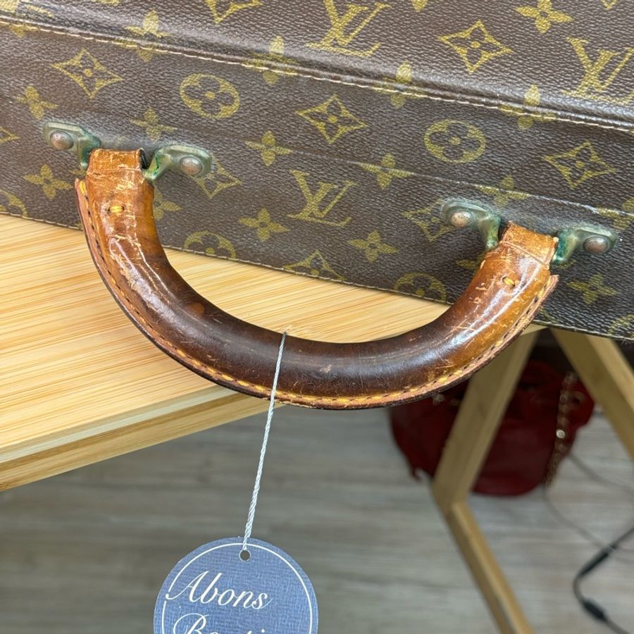 Louis Vuitton 老花硬盒古董行李箱🤎🎶絕對珍藏-4
