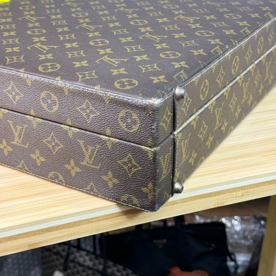 Louis Vuitton 老花硬盒古董行李箱🤎🎶絕對珍藏-8