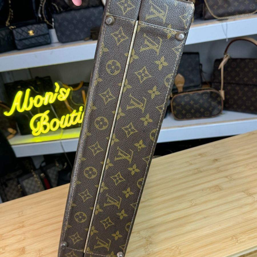 Louis Vuitton 老花硬盒古董行李箱🤎🎶絕對珍藏-11