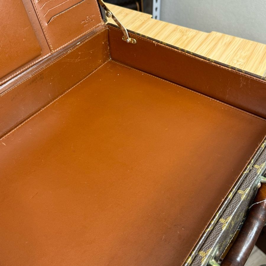 Louis Vuitton 老花硬盒古董行李箱🤎🎶絕對珍藏-13
