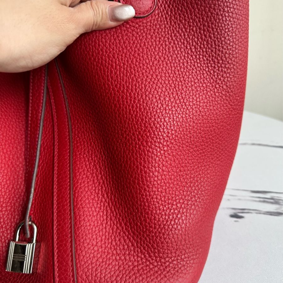 Hermes picotin 22紅色🧨-2