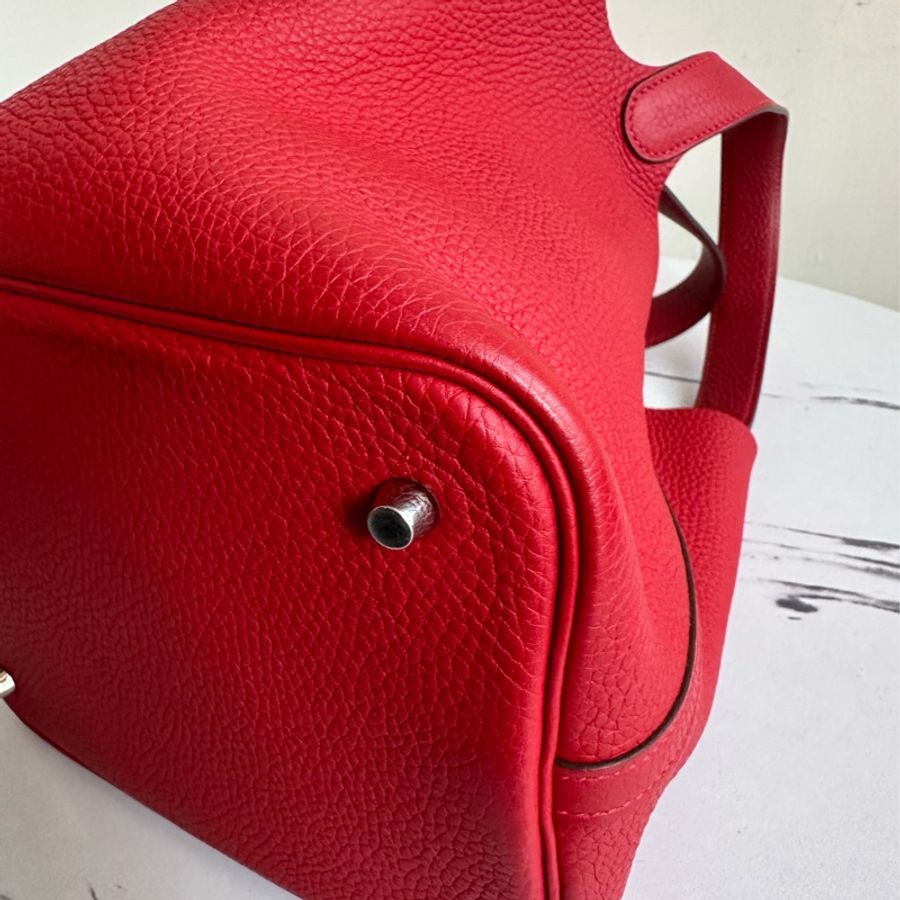 Hermes picotin 22紅色🧨-6