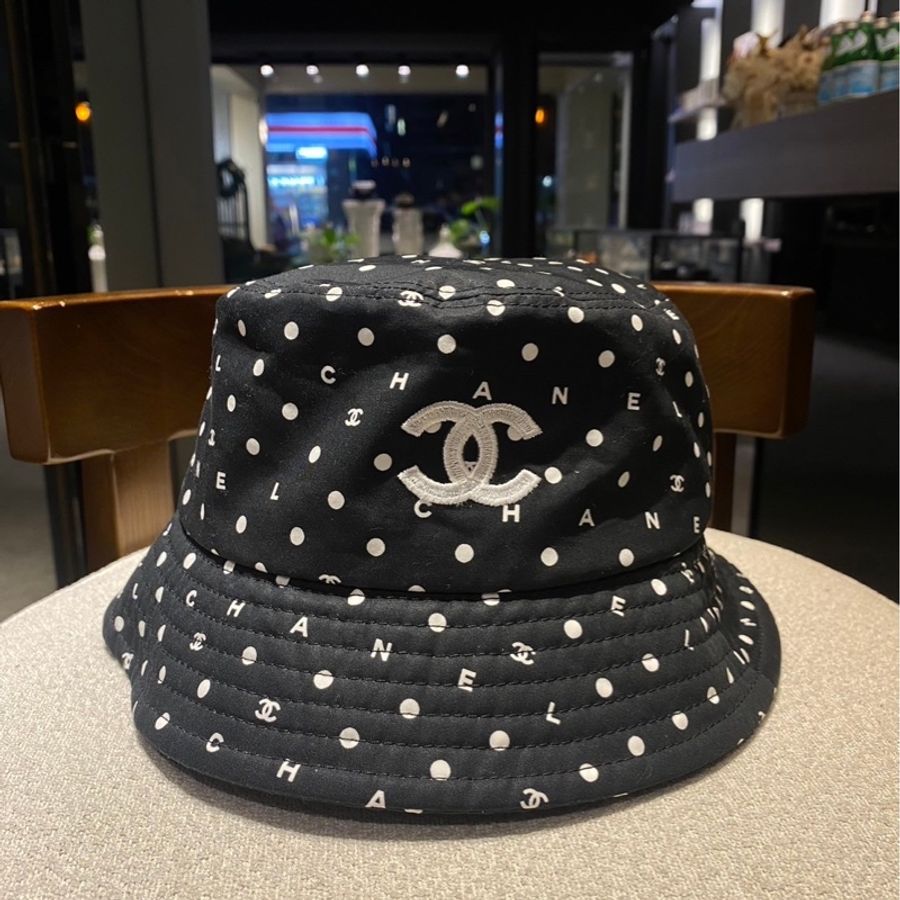 全新|Chanel 點點字母漁夫帽-0