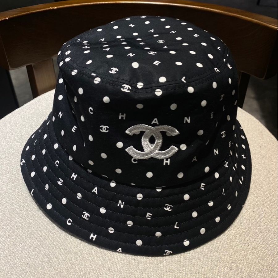 全新|Chanel 點點字母漁夫帽-4