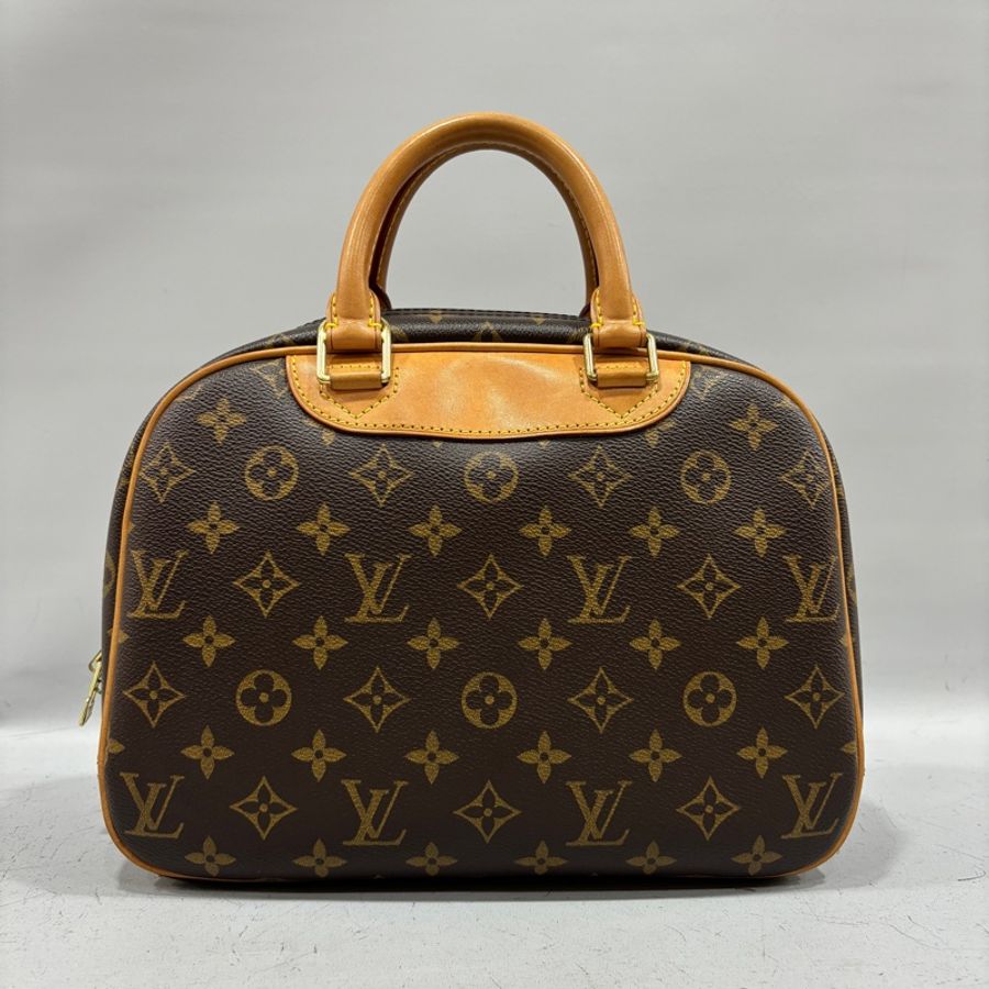 Louis Vuitton M42228原花手提小珍包蘋果包 Trouville-2