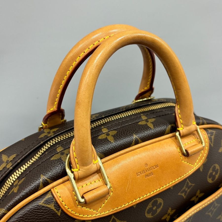 Louis Vuitton M42228原花手提小珍包蘋果包 Trouville-9