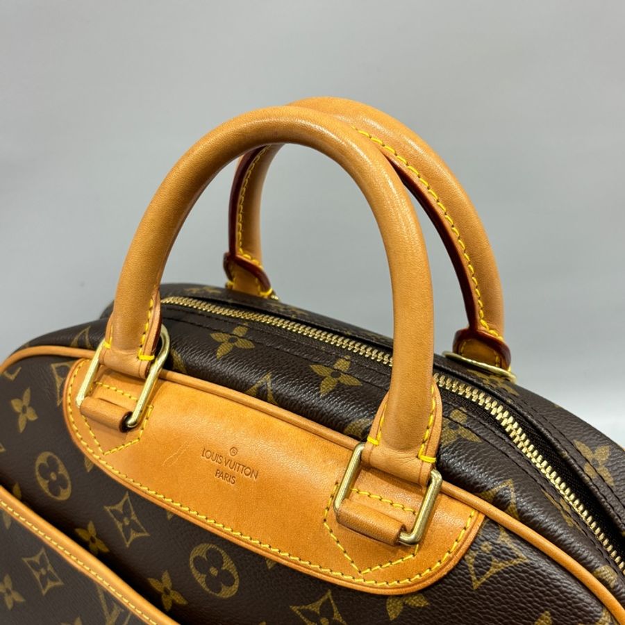 Louis Vuitton M42228原花手提小珍包蘋果包 Trouville-10