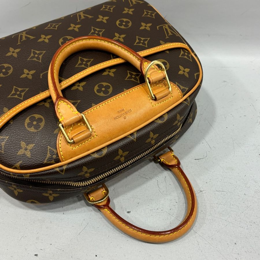 Louis Vuitton M42228原花手提小珍包蘋果包 Trouville-11