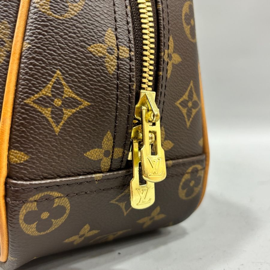 Louis Vuitton M42228原花手提小珍包蘋果包 Trouville-12