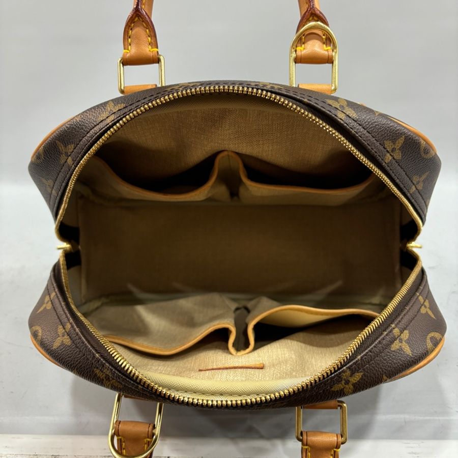 Louis Vuitton M42228原花手提小珍包蘋果包 Trouville-13