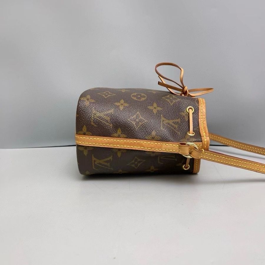 NOW BAGS|【二手代購】 Louis Vuitton nano noe老花水桶包-7