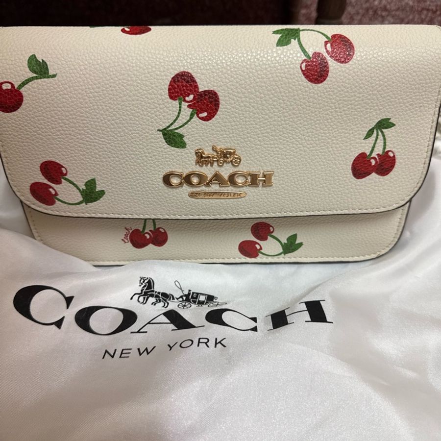 coach櫻桃包-0