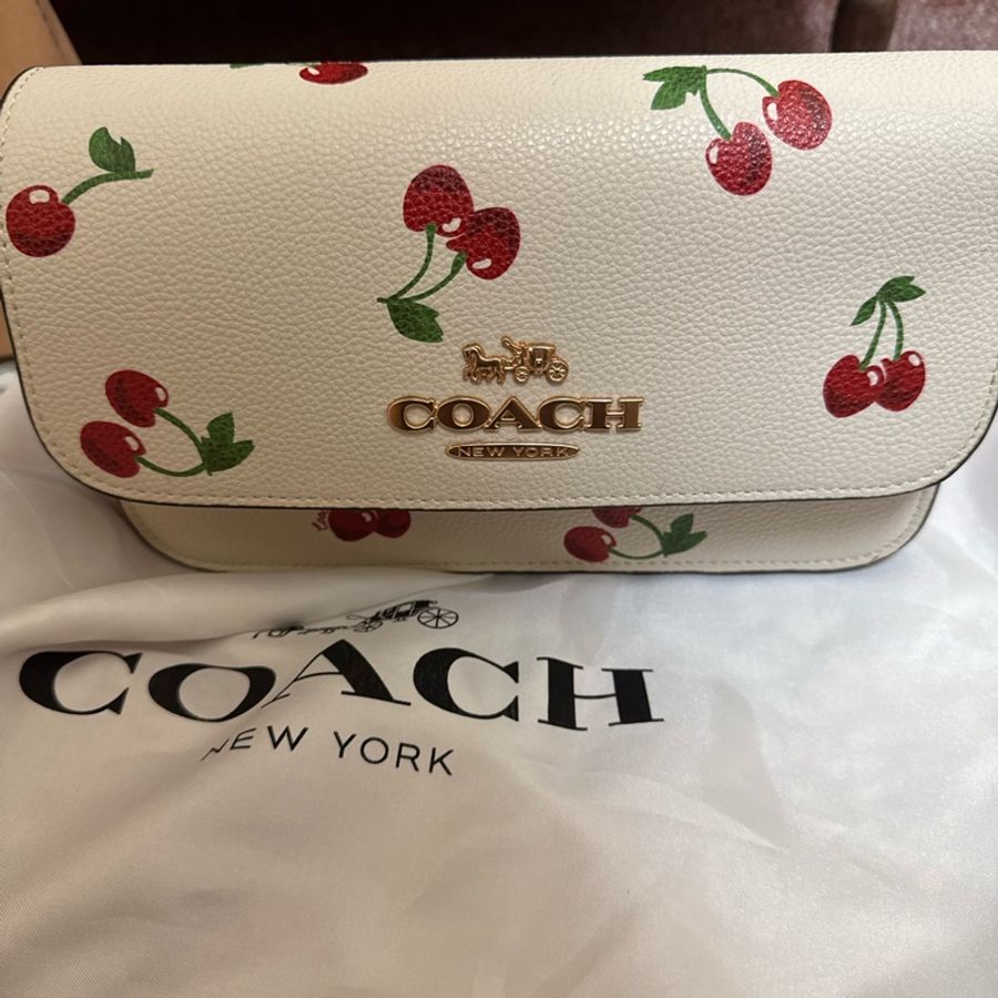 coach櫻桃包-5