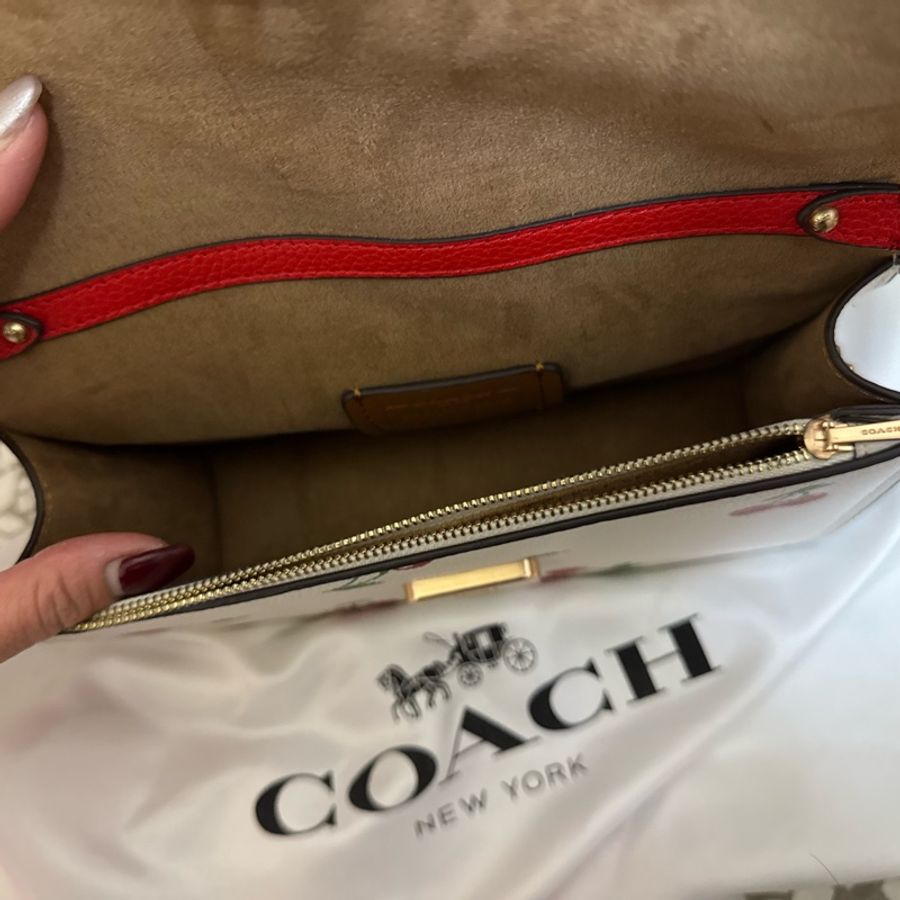 coach櫻桃包-8
