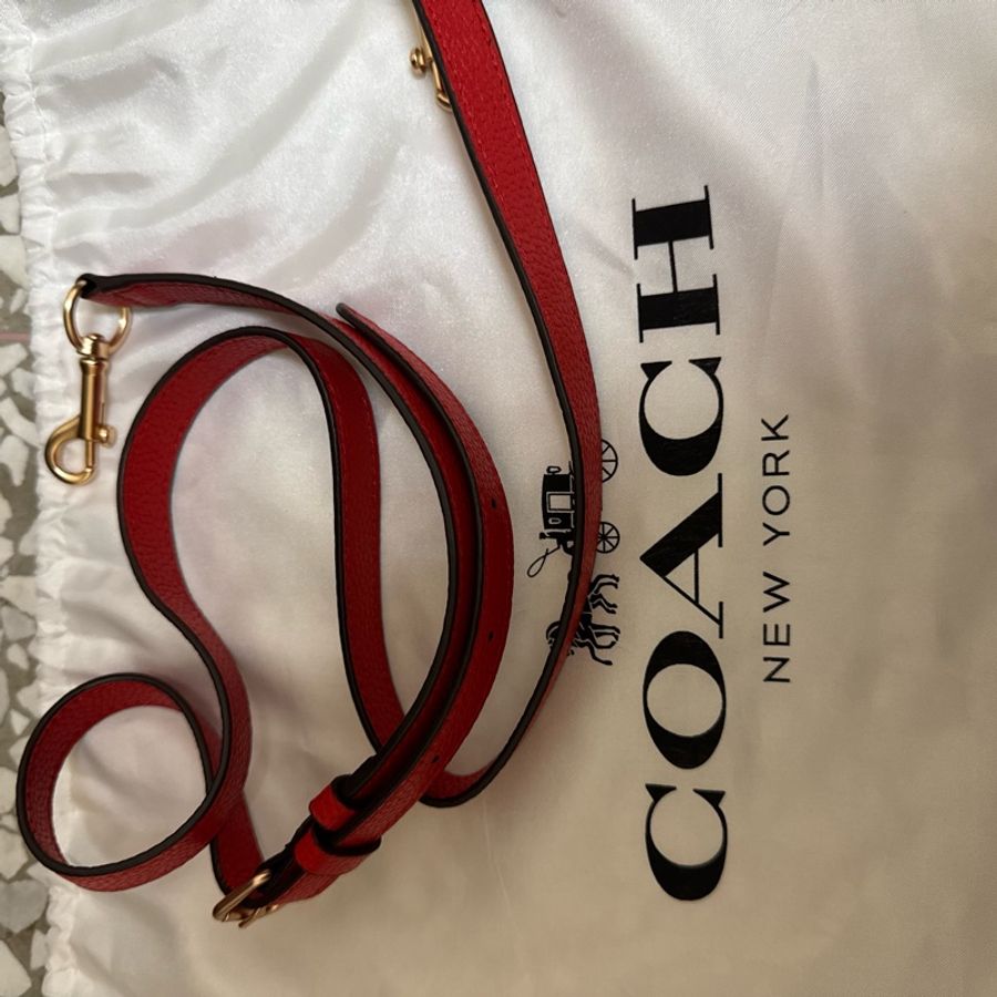 coach櫻桃包-10