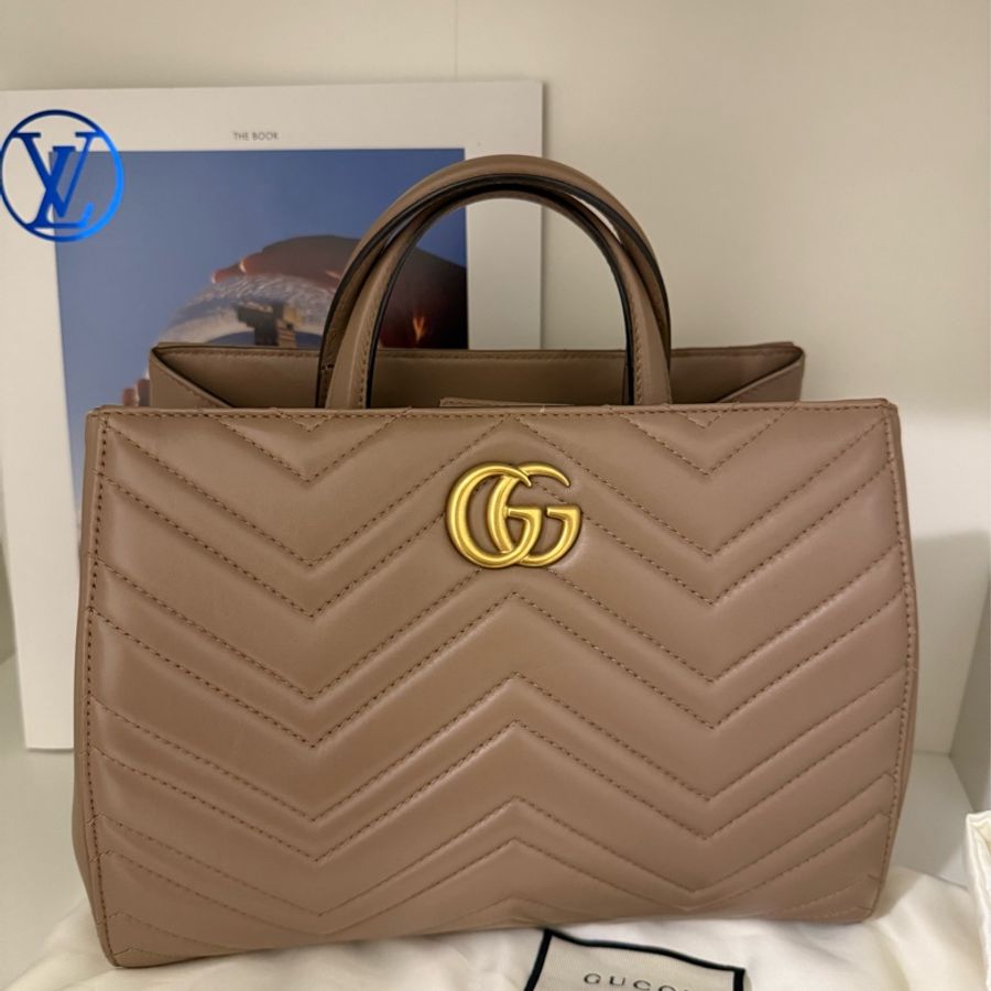 Gucci GG Marmont 手提/肩背包-6