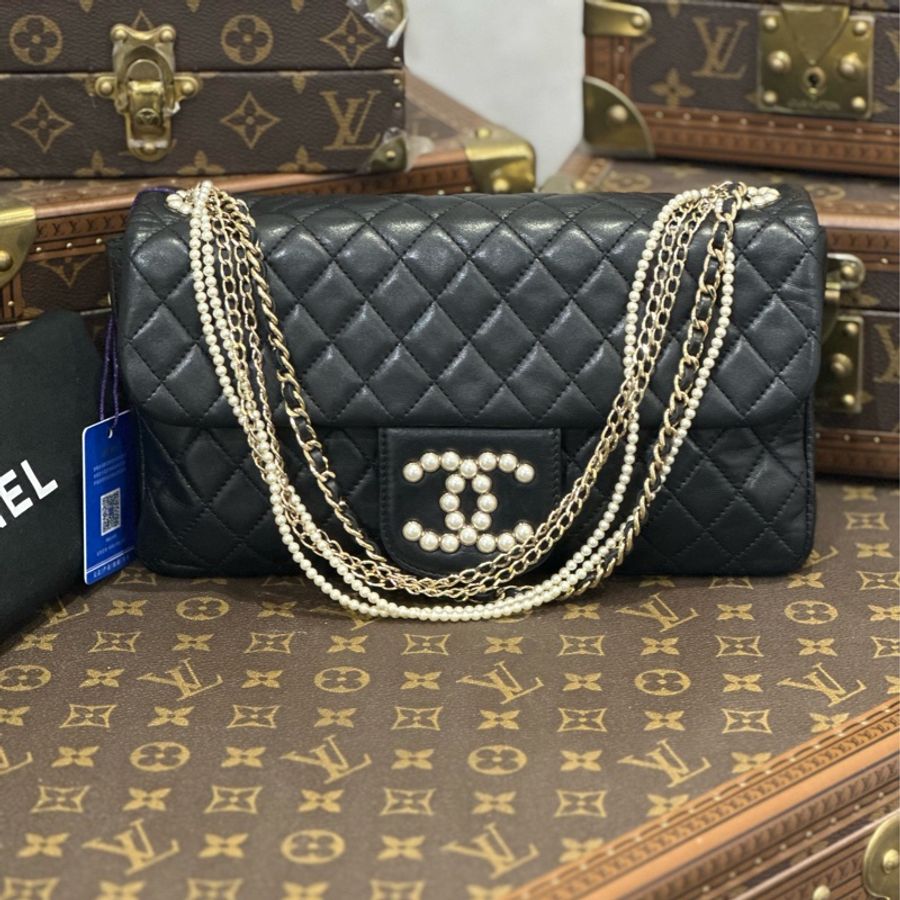 CHANEL香奈儿CF Westminster威斯敏斯特珍珠链条包-0