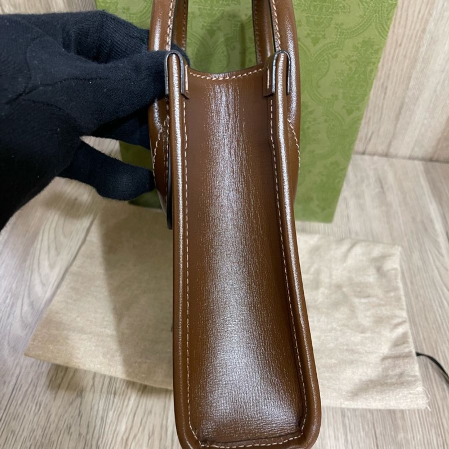 優惠出清❗️Gucci經典托特包mini /台灣專櫃購入 / 甜甜價出售-10