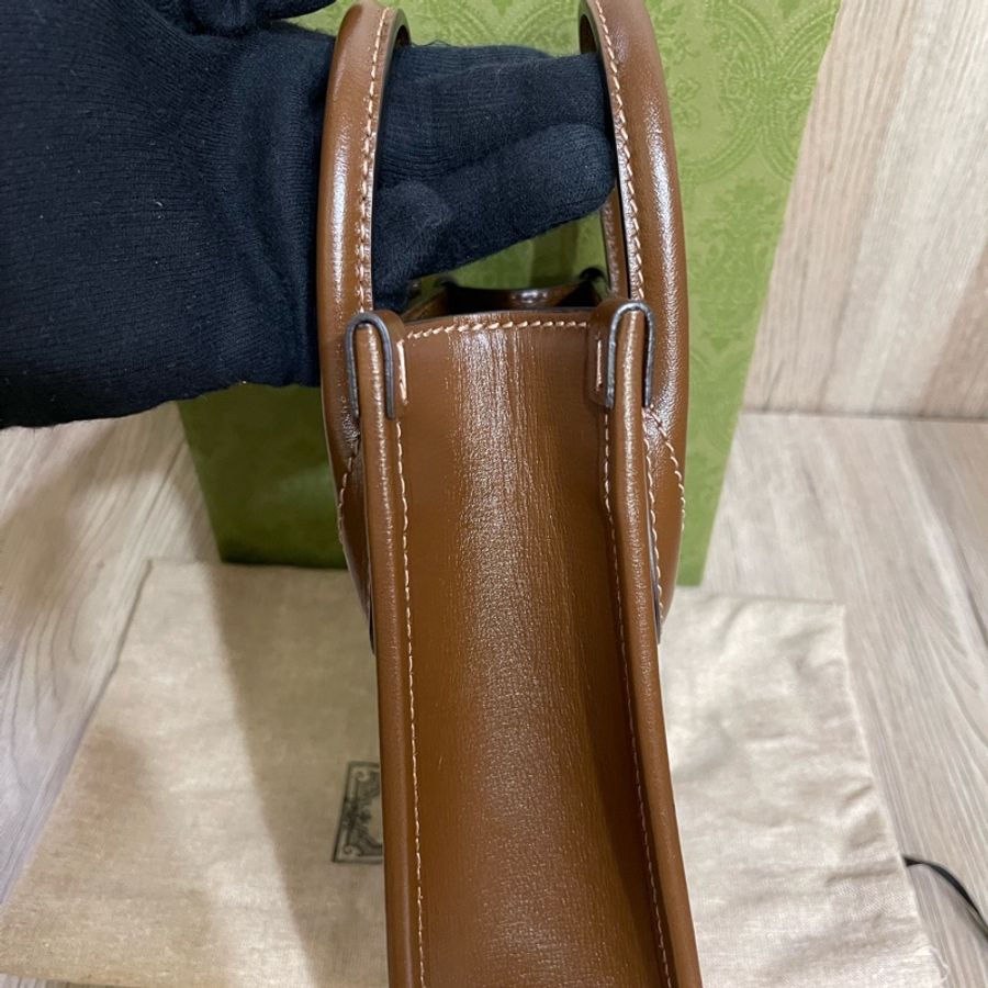 優惠出清❗️Gucci經典托特包mini /台灣專櫃購入 / 甜甜價出售-13