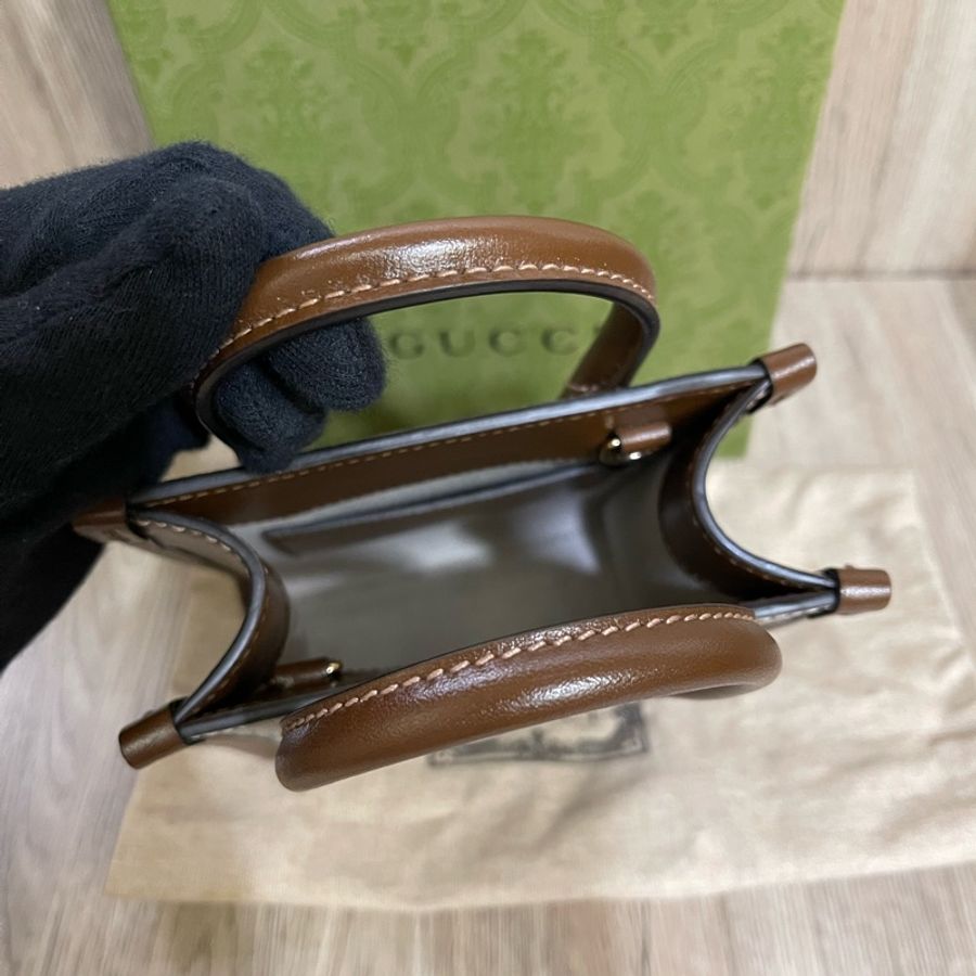 優惠出清❗️Gucci經典托特包mini /台灣專櫃購入 / 甜甜價出售-14