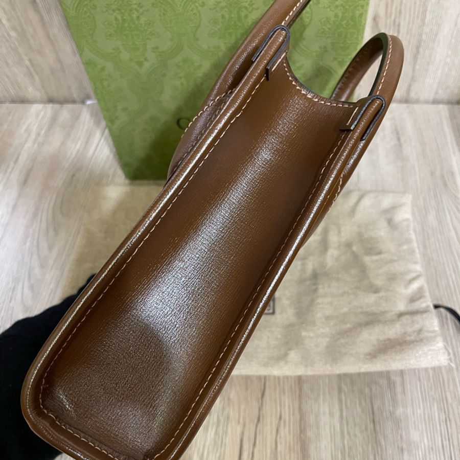優惠出清❗️Gucci經典托特包mini /台灣專櫃購入 / 甜甜價出售-15