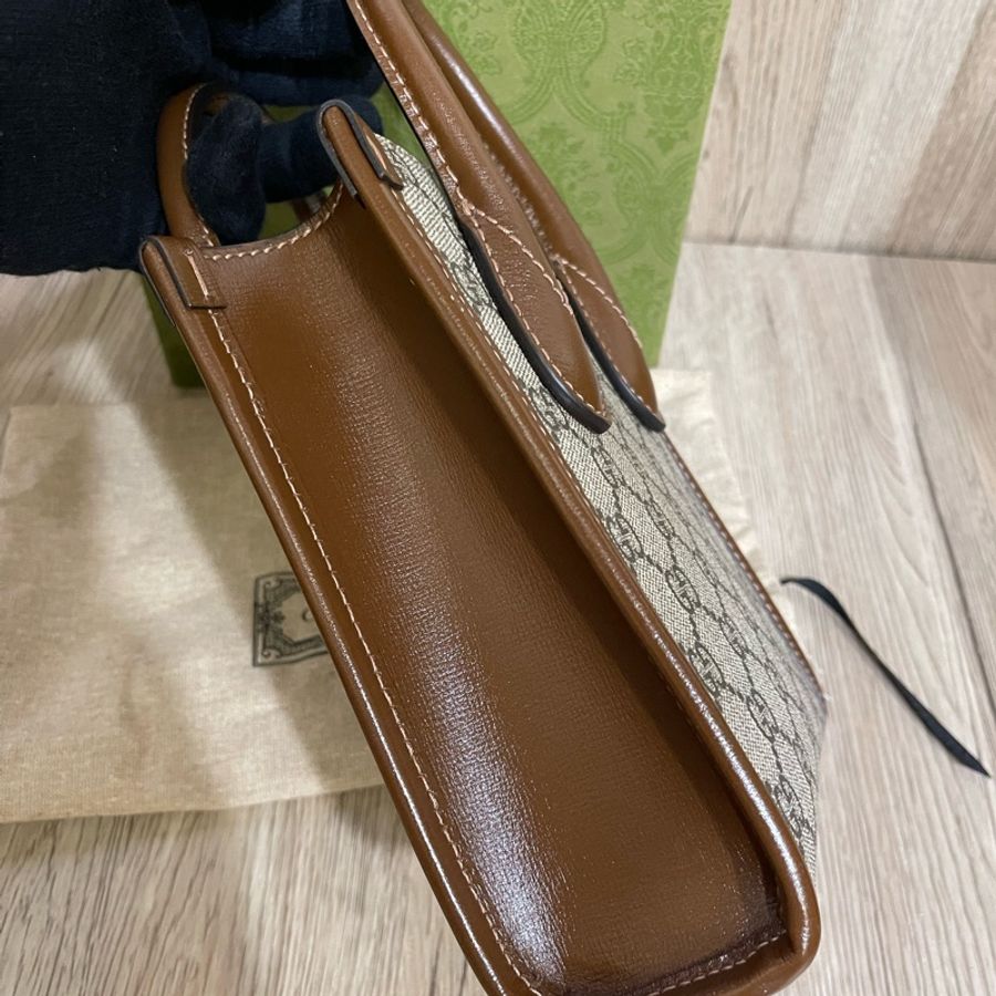 優惠出清❗️Gucci經典托特包mini /台灣專櫃購入 / 甜甜價出售-21