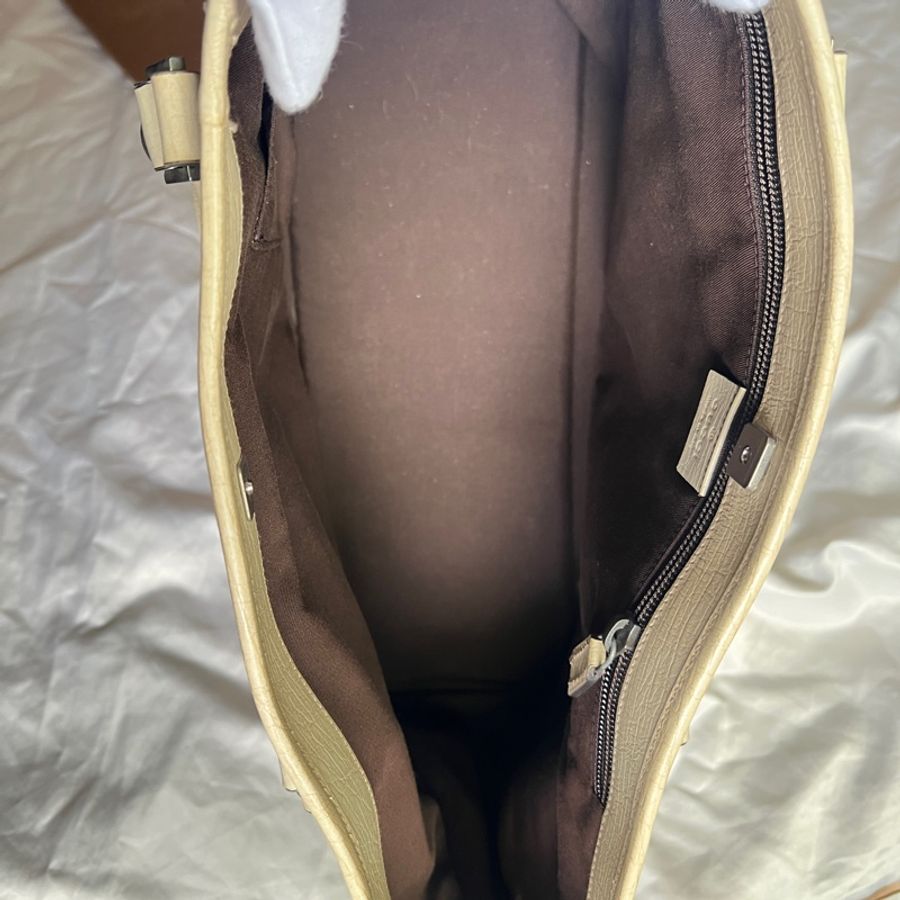 GUCCI 古馳 古奇托特包手提袋 _GG 頂級 PVC BRW 全圖案 二手-8