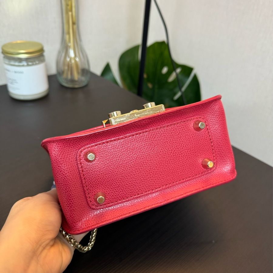 FURLA METROPOLIS RUBY RED 斜背包-3