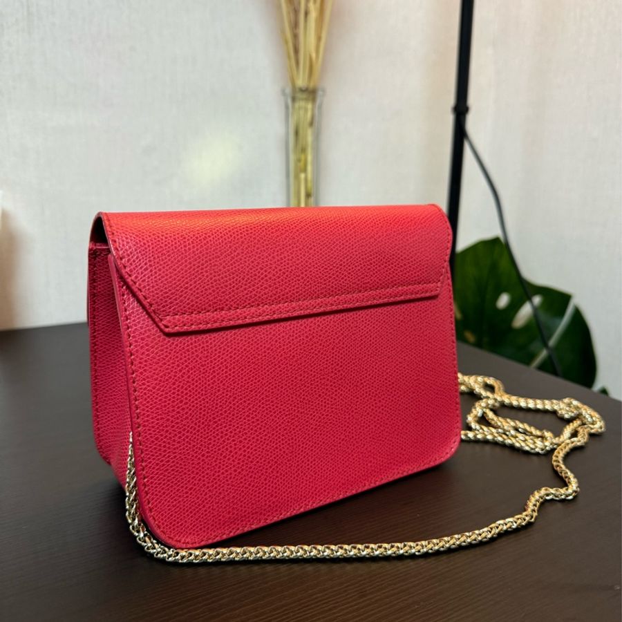 FURLA METROPOLIS RUBY RED 斜背包-4