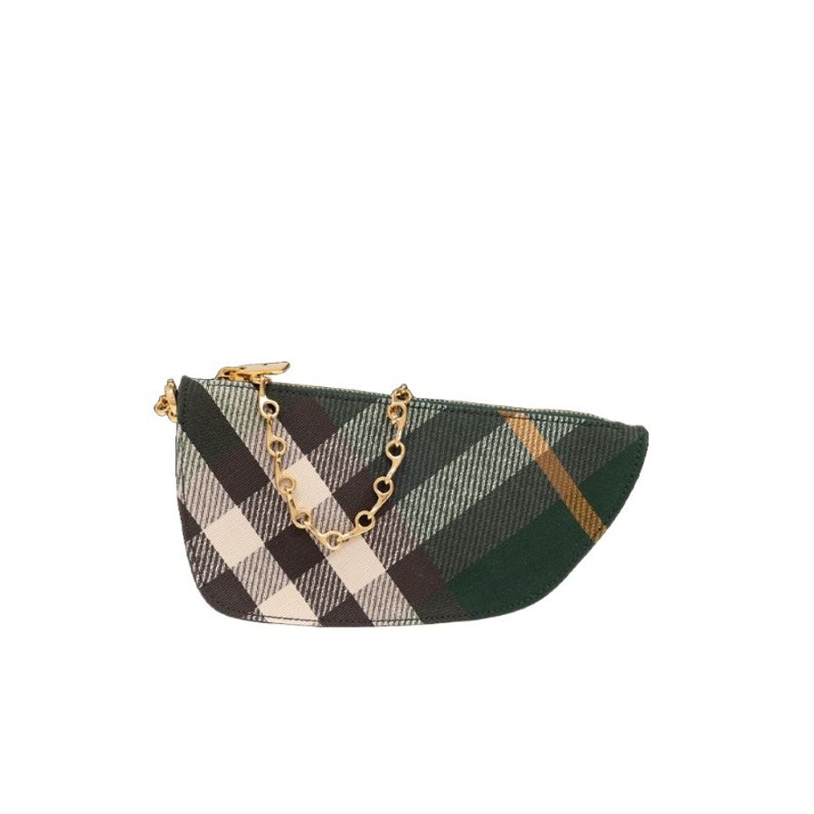 * Burberry Micro Shield Sling Shoulder Bag for Women in Ivy (8089204-Ivy)-0