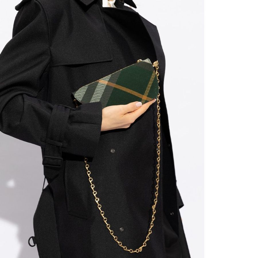 * Burberry Micro Shield Sling Shoulder Bag for Women in Ivy (8089204-Ivy)-4